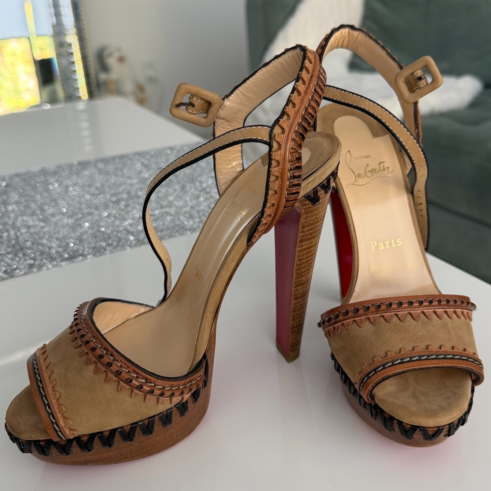 Christian Louboutin Trepi High 14 Platform Heels